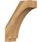 Ekena Millwork 6"W x 18"D x 22"H Imperial Rough Sawn Knee Brace, Western Red Cedar BRC06X18X22IMP00RWR - alternate 1